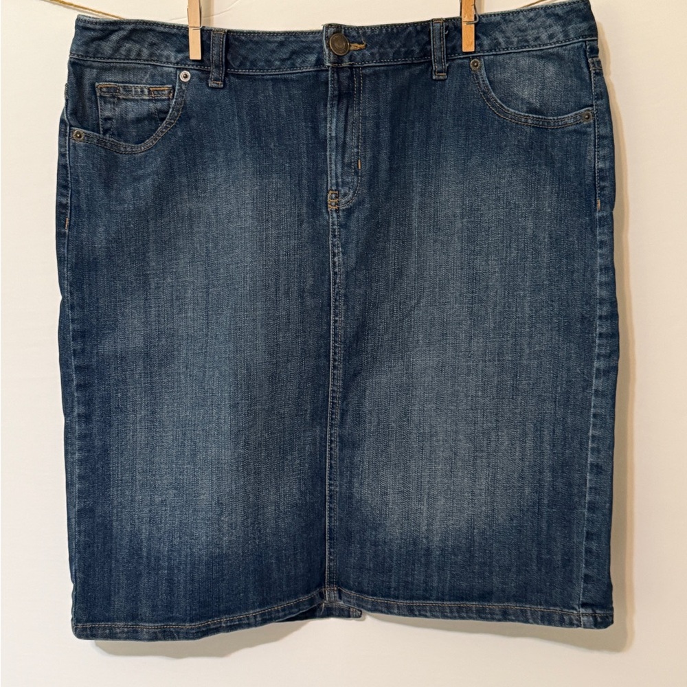 Classic Denim Skirt